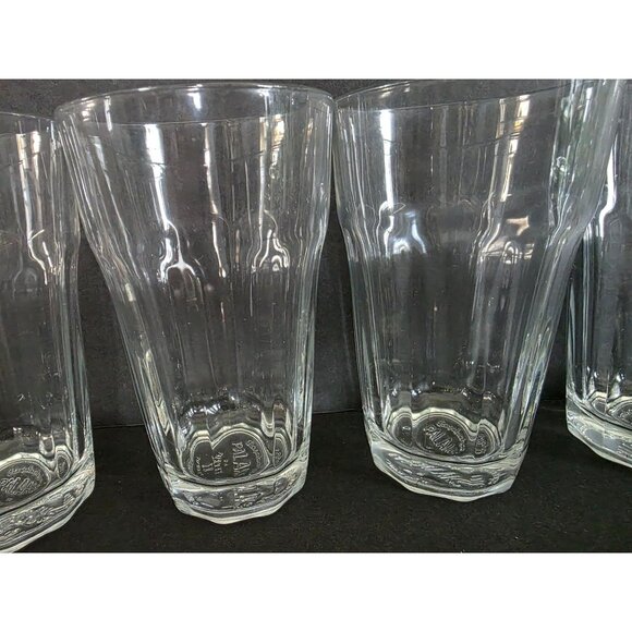 Set Of 4 Pasabahce Palaks Clear Glass Tumblers - Picture 2 of 7